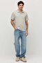 Men's Textured Polo Neck T-Shirt - 7