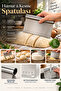 Stainless Luxury Steel Dough Cutting Apparatus Steel Cutter Scraper Cake Shaping Spatula