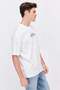 Men's Oversize Written T-Shirt - 4