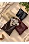 Women's Large Size Casual Shoulder and Handbag University Bag in Burgundy Color Suitable for Laptop and Books (Width 47 cm Height 63 cm) - 2