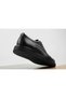 Gr0447 Genuine Laser Leather Heelless Eva Sole Gel Support Suitable for Heel Spur Odor-Free Black Color Sport Classic Shoes - 3