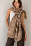 Ethnic Medallion Patterned Camel 80X180 Shawl Sal3005 - 2