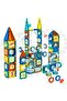 168-Piece STEM Magnetic Building Blocks | Pipeline Construction Toy