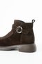 Maria Genuine Leather Suede Women's Daily Brown Boots - 6