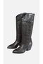 Idlea Genuine Leather Pointed Toe Women's Heeled Dallas Boots - 4