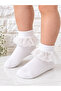 Children's Socks, Lace Pairs, 3 Pairs of Cotton Pieces - 3