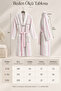 100% Cotton Striped Peshtemal Bathrobe - Adult - 3