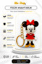 Mickey Minnie Mickey Mouse Keychain & Bag Ornament (Movable) Gift, Toy Keychain, Figure