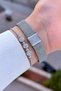 Gray Color 26 mm Women's Wristwatch Same as Pictured - 4