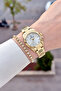 Gold Color 28 mm Women's Wristwatch with Gift Packaging - 4