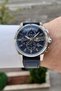 Gray Case Navy Blue Color Functional Visual Identical to the One in the Image Men's Wristwatch - 3