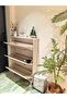 Ultra-Thin Shoe Cabinet for Entryway, Hallway, or Stairwell - Holds Approximately 24 Pairs of Shoes - 8
