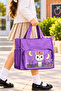 Children's Shoulder Bag with Transparent Pocket and Water Bottle Compartment for Nursery, Kindergarten, Primary School, Daily Use - 4