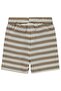 Striped 6-18 Months Shorts - Brown - 2