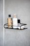 Lifetime Stainless Shampoo Rack, Spice Rack, Kitchen Shelf, Adhesive Shelf Black - 3
