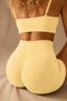Cute Model Women Seamless Scrunch High Waist Sports Shorts Leggings - 2