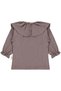 Rabbit Printed Drawstring Sleeve Sweatshirt for 6-18 Months - Brown - 2