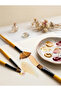 Acrylic Paint Brush Set of 4 (Fan Tip / Taklon)