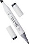 Premium Double-Ended Art Markers Set of 6 – Cool and Natural Tones - 5