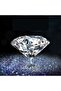IsRabbit Real Moissanite 1CT D VVS1 6.5MM, Round Brilliant Cut Loose Gemstone, Passes Diamond Tester - 4