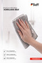 Totenblume Microfiber Lint-Free Car Window Drying Cloth 40X40 cm Gray - 4