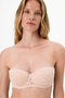 Rose Dried Bloom Lace Floral Padded Bra - 5
