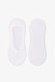 Black and White Seamless Jacquard 2-Piece Ballerina Socks - 2