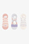 Sweet Polar Bear Cotton 3 Pair Sneaker Socks