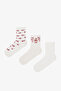 Cherry Bear 3-Pack Socks