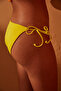 Basic Rope Tie Yellow Bikini Bottom - 2