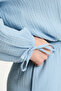 Pastel Blue Lessi Balloon Long Sleeve Shirt - 3