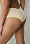 Invisible Laser Cut V Shape Hipster Light Orange Panties - 2