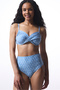 Spring Blue High Waist Bikini Bottom - 4