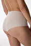 Ceramic Beige Invisible Laser Cut High Waist Slip Panties - 2