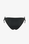 Black Ring Low Waist Bikini Bottom - 5