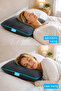 2 Pieces Dark Blue Comfort Fiber Pillow 60X40 cm - Gray - 5