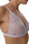 Lila Lace Triangle Bra - 5