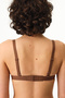 Traceless Brown Triangle Bonding Pad Bra - 4