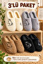 3-Pack Fluffy Indoor Women's Slippers House Slippers - 2