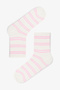 3 Pairs of Cotton Striped Patterned Socks - 5