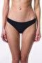 Black Low Waist Cheeky Bikini Bottom