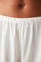 Bridal Satin Trousers Off-White Pajama Bottoms - 3
