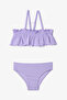 Girl's Lilly Ruffled Bandeau Bikini Set