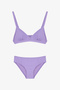 Lilac Young Girl Amaris Triangle Bikini Set