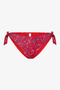 Ethnic Patterned Buckle Bandana Brazilian Bikini Bottom - 5