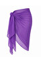 Chiffon Beach Pareo/Side-Tie Beach Shawl/70*180 Chiffon Pareo