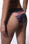 Nixie Side Striped Buckle Slip Bikini Bottom - 4