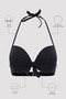 Cup Black Bikini Top - 6