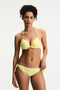 Yellow Push up Bikini Top - 3