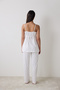 Lana Printed Pants Off-White Pajama Set - 5